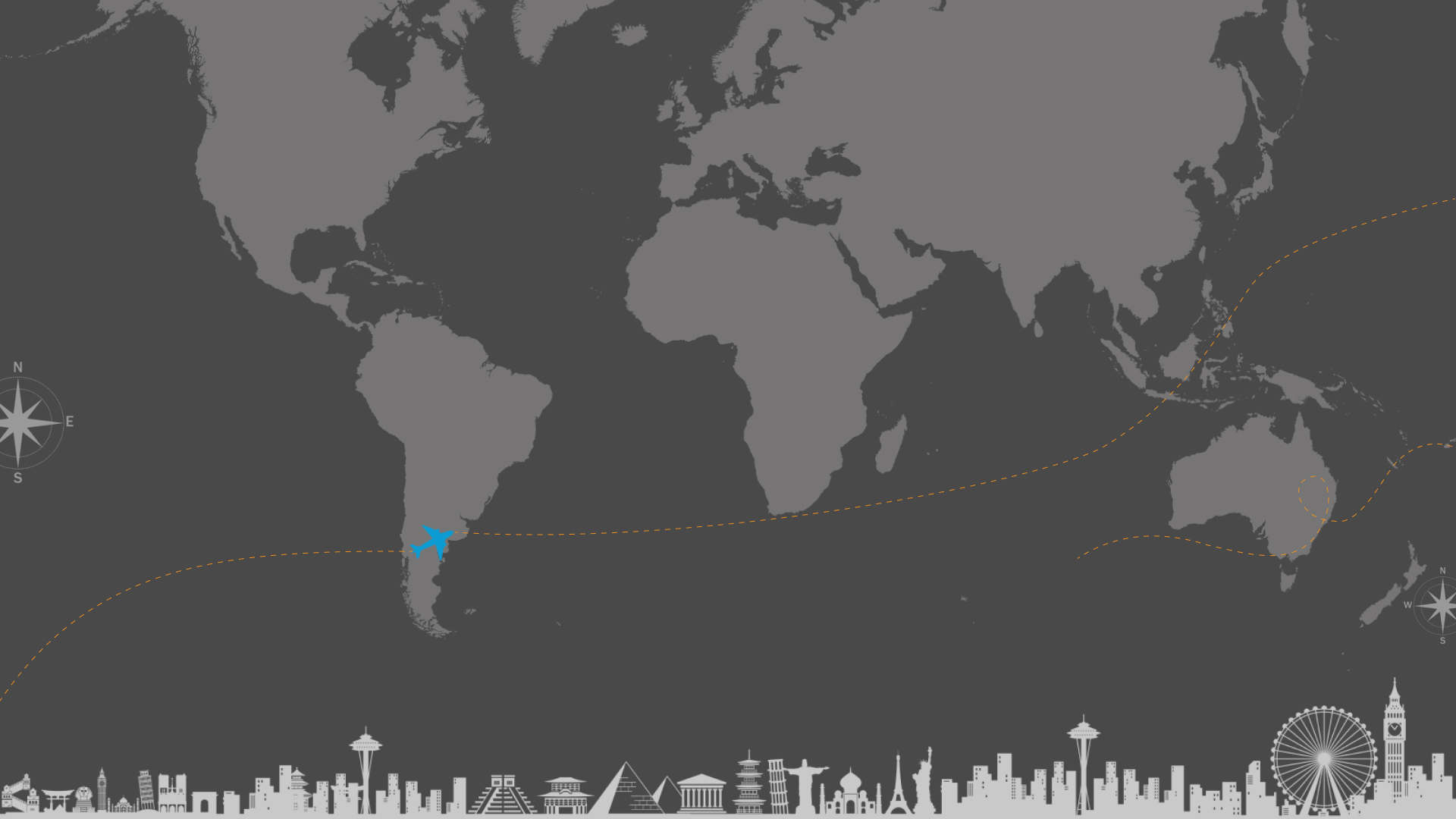 World map background